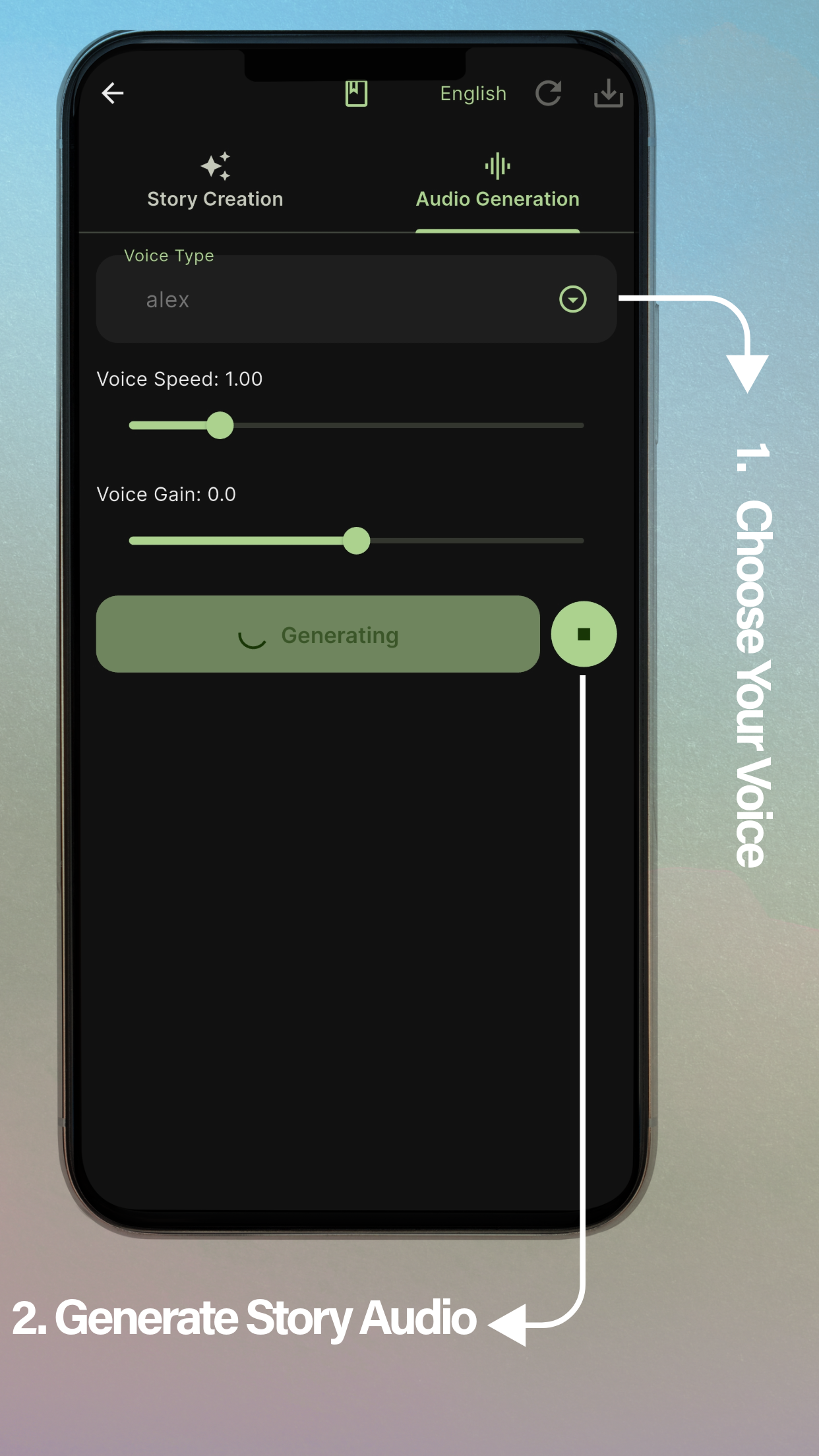 AI Story App Preview 8